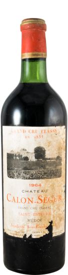 1964 Château Calon-Ségur Saint-Estèphe tinto