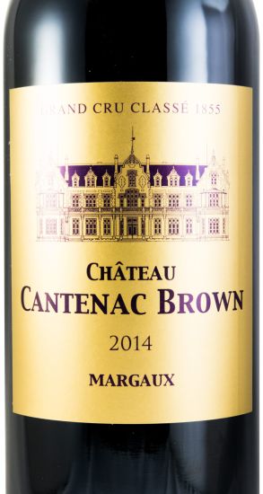 2014 Château Cantenac Brown Margaux tinto 1,5L