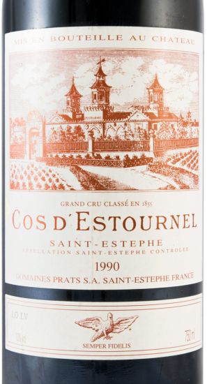1990 Château Cos D'Estournel Saint-Estèphe red
