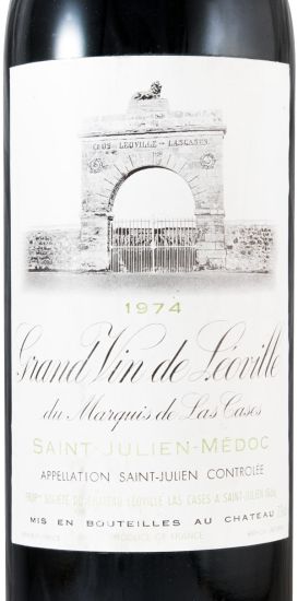 1974 Château Leoville Marquis de Las Cases Saint-Julien tinto