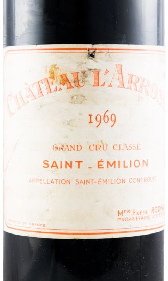 1969 Château L'Arrosee Saint-Émilion red