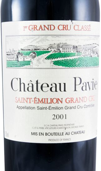 2001 Château Pavie Saint-Émilion tinto