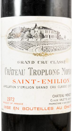 1972 Château Troplong Mondot Saint-Émilion tinto