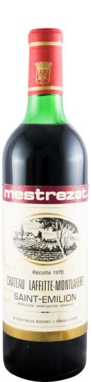 1970 Château Lafitte-Montalbert Saint-Émilion red