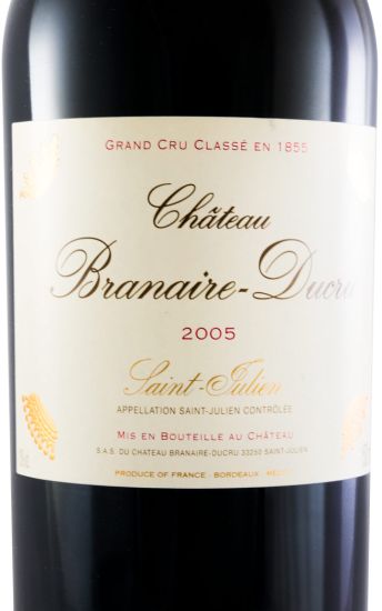 2005 Château Branaire-Ducru Saint-Julien red 1.5L