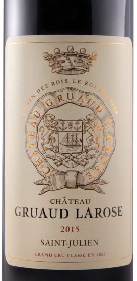 2015 Château Gruaud Larose Saint-Julien red