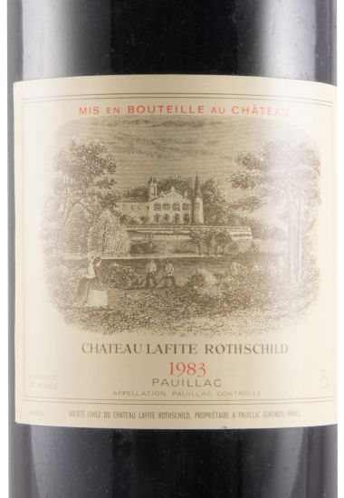 1983 Château Lafite Rothschild Pauillac red
