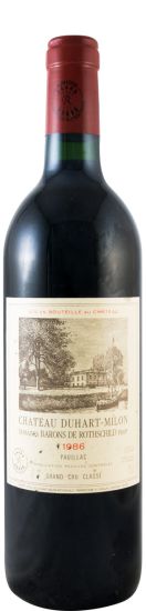 1986 Château Duhart-Milon Pauillac tinto