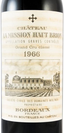 1966 Château La Mission Haut-Brion Pessac-Léognan tinto