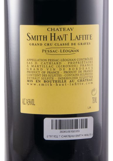 2010 Château Smith Haut Lafitte Pessac-Léognan tinto