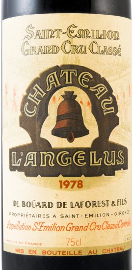 1978 Château Angelus Saint-Émilion tinto
