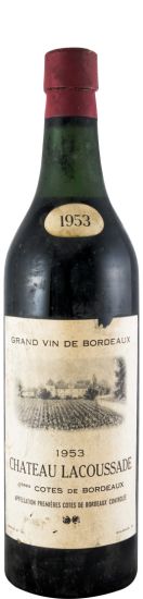 1953 Château Lacaussade Côtes de Bordeaux tinto