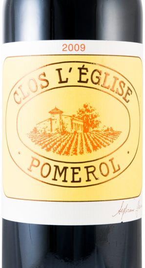 2009 Clos L'Eglise Pomerol tinto