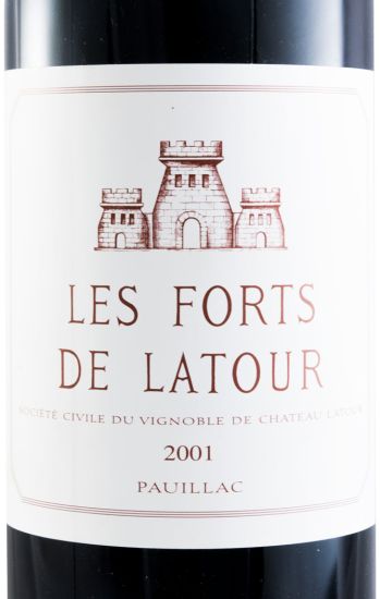 2001 Château Latour Les Forts de Latour Pauillac tinto 1,5L