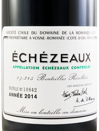2014 Domaine de la Romanée-Conti Grand Cru Échézeaux tinto