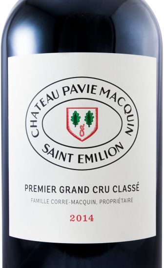 2014 Château Pavie Macquin Saint-Émilion tinto 3L