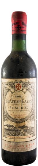 1962 Château Gazin Pomerol tinto
