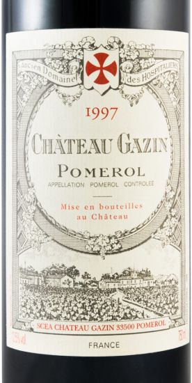 1997 Château Gazin Pomerol red