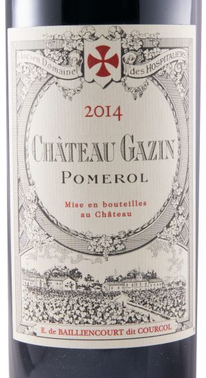 2014 Château Gazin Pomerol red
