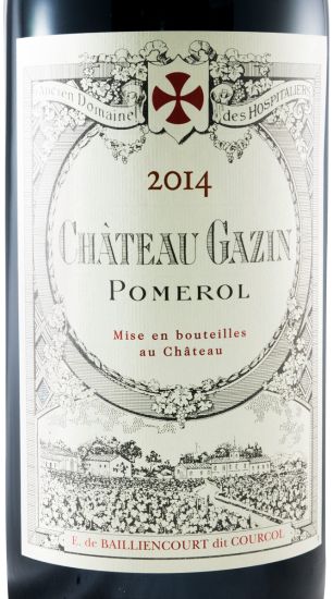 2014 Château Gazin Pomerol tinto 3L