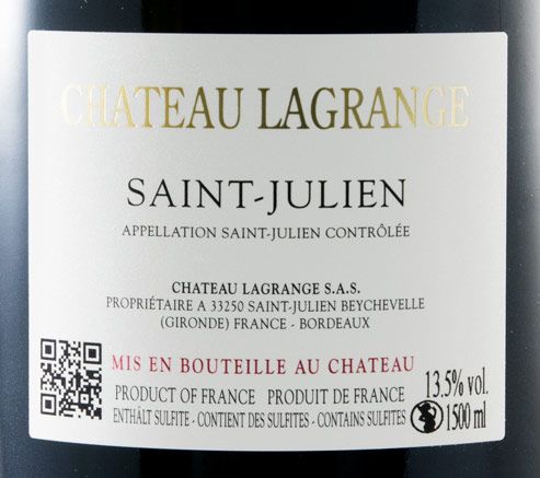 2014 Château Lagrange Saint-Julien tinto 1,5L