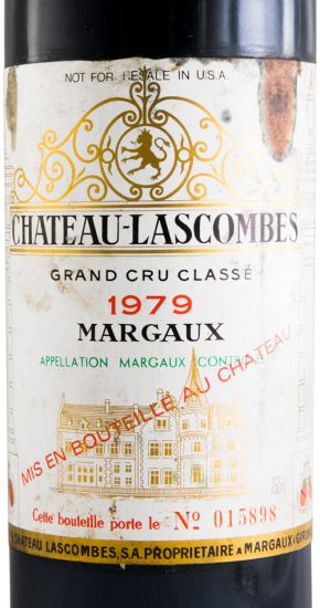 1979 Château Lascombes Margaux tinto