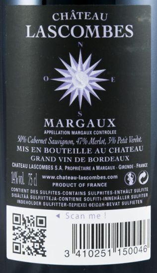 2015 Château Lascombes Margaux tinto