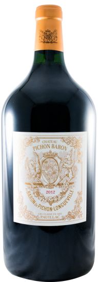 2012 Château Pichon-Longueville au Baron de Pichon-Longueville Pauillac tinto 3L