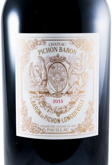 2015 Château Pichon-Longueville au Baron de Pichon-Longueville Pauillac red 3L