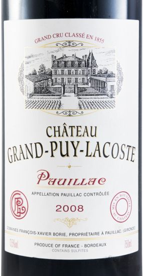 2008 Château Grand-Puy-Lacoste Pauillac tinto
