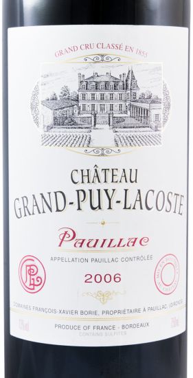 2006 Château Grand-Puy-Lacoste Pauillac tinto