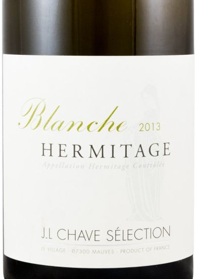 2013 Domaine Jean-Louis Chave Sélection Blanche Hermitage branco