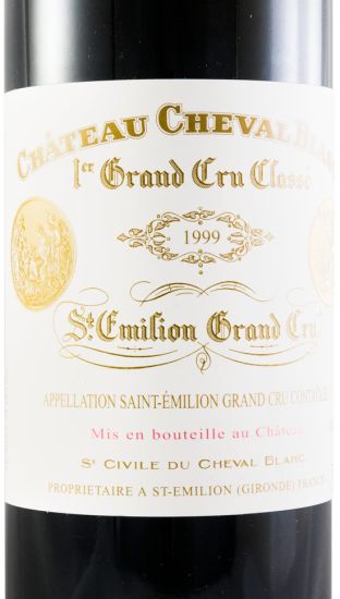 1999 Château Cheval Blanc Saint-Émilion red