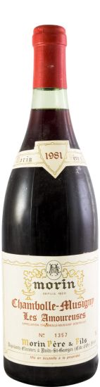 1981 Morin Père & Fils Les Amoureuses Chambolle-Musigny tinto
