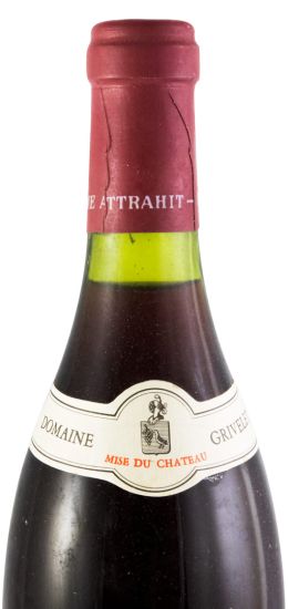 1969 Domaine Grivelet Chambolle-Musigny tinto (cápsula vermelha)