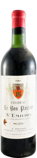 1961 Château Le Bon Pasteur Pomerol tinto