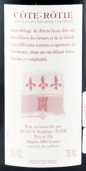 2005 Michel & Stephane Ogier Côte-Rôtie red