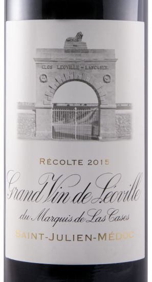 2015 Château Léoville Marquis de Las Cases Saint-Julien red