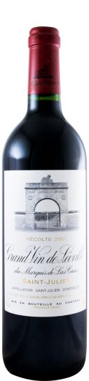 2000 Château Leoville Marquis de Las Cases Saint-Julien red