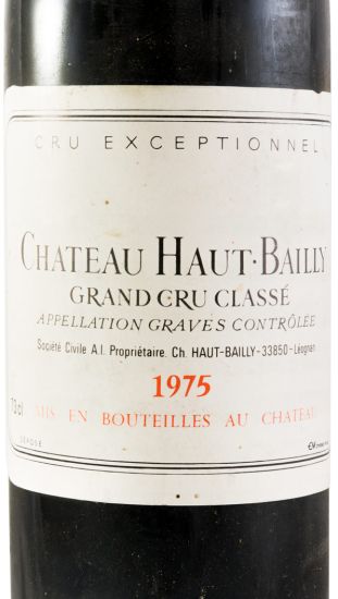 1975 Château Haut-Bailly Pessac-Léognan tinto