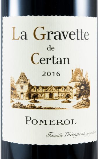 2016 Vieux Château Certan La Gravette de Certan Pomerol red