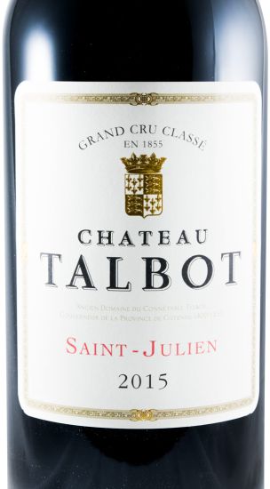 2015 Château Talbot Saint-Julien tinto 3L