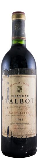 1983 Château Talbot Saint Julien red