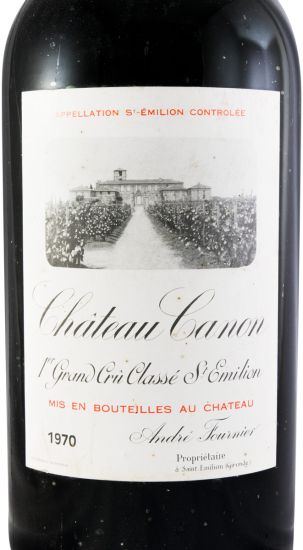 1970 Château Canon Saint-Émilion red 3L