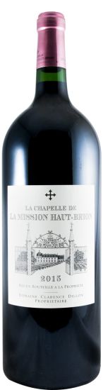 2015 Château La Mission Haut-Brion La Chapelle de La Mission Haut-Brion Pessac-Léognan tinto 1,5L