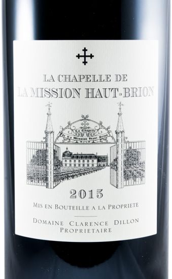 2015 Château La Mission Haut-Brion La Chapelle de La Mission Haut-Brion Pessac-Léognan tinto 3L