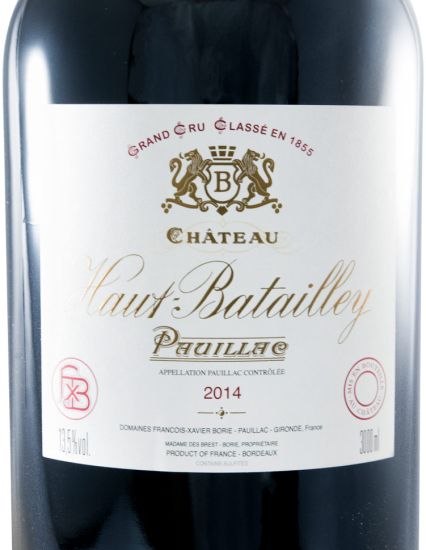 2014 Château Haut-Batailley Pauillac tinto 3L