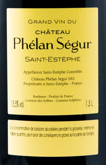 2014 Château Phélan Ségur Saint-Estèphe tinto 1,5L