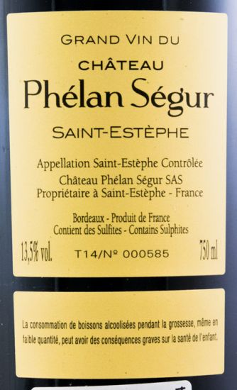 2014 Château Phélan Ségur Saint-Estèphe tinto