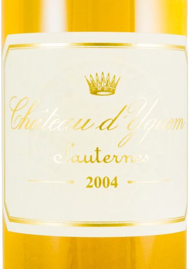 2004 Château d'Yquem Sauternes branco